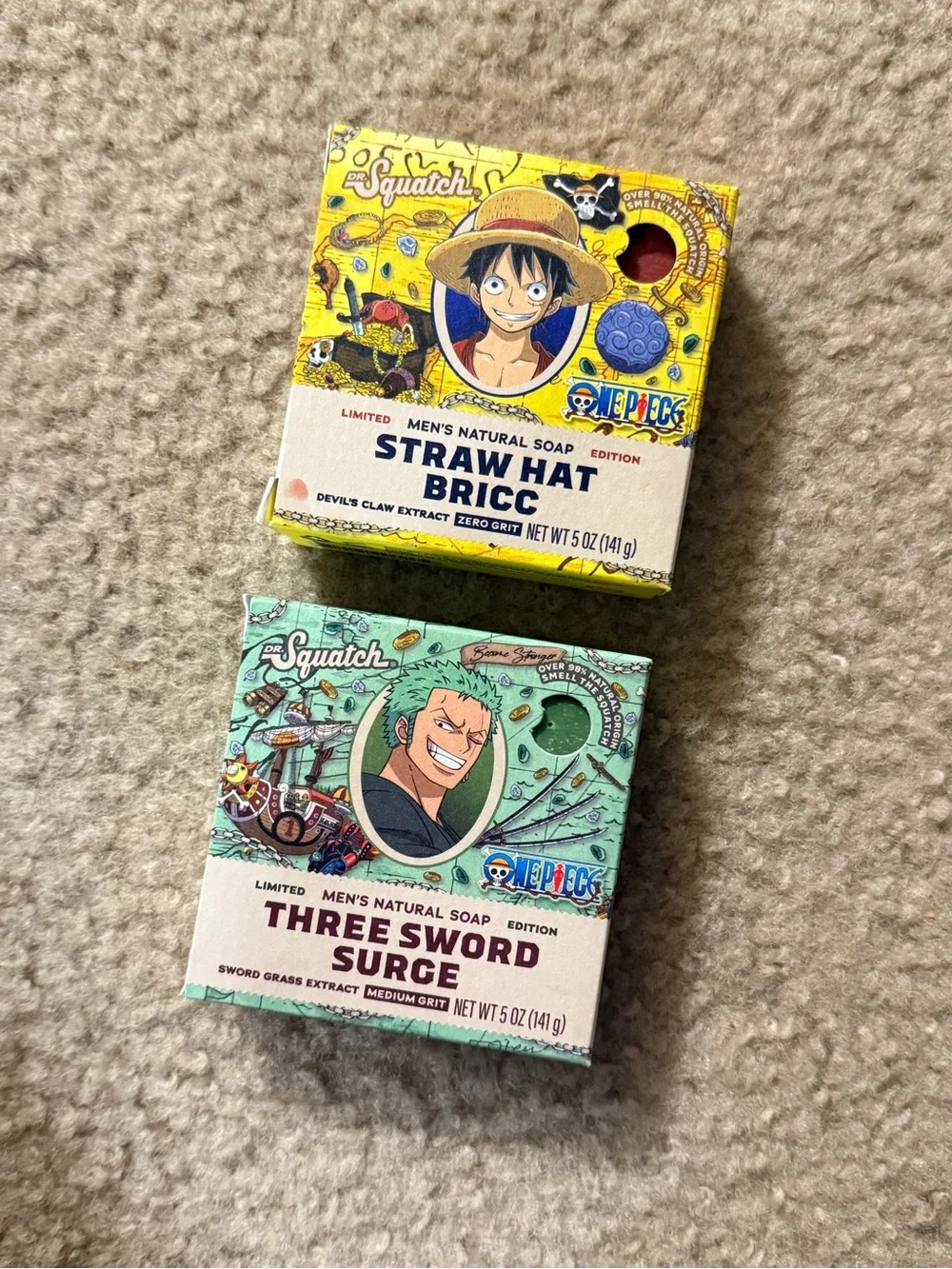 Dr. Squatch X One Piece Collaboration